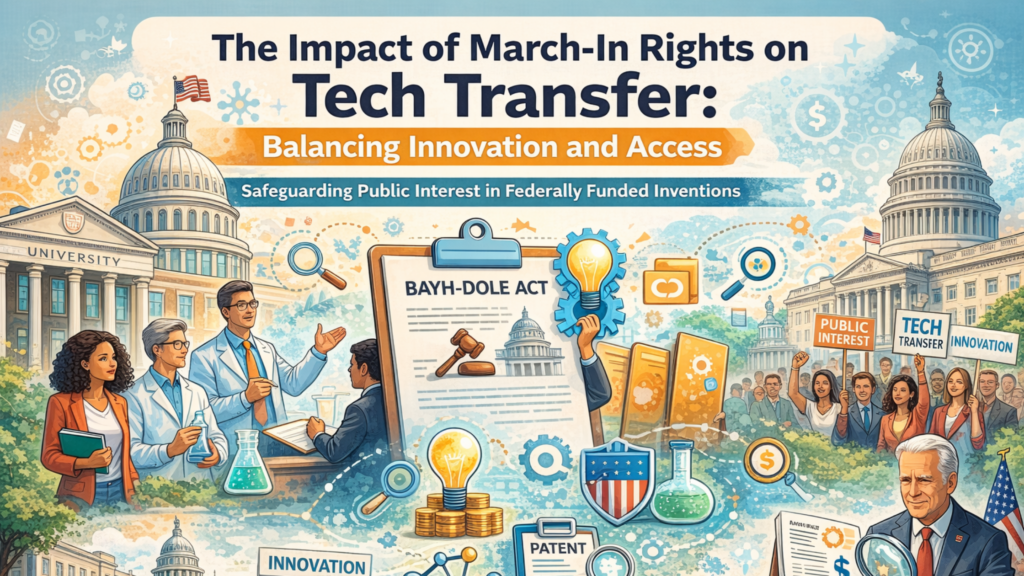 The Impact of March-In Rights on Tech Transfer: Balancing Innovation and Access