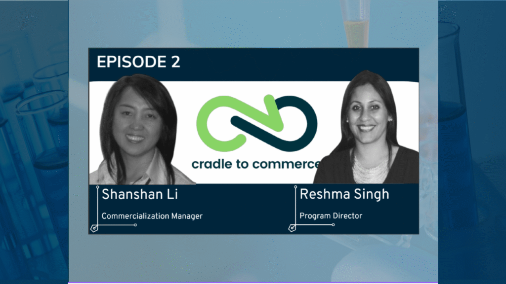 Cradle to Commerce episode on research commercialization