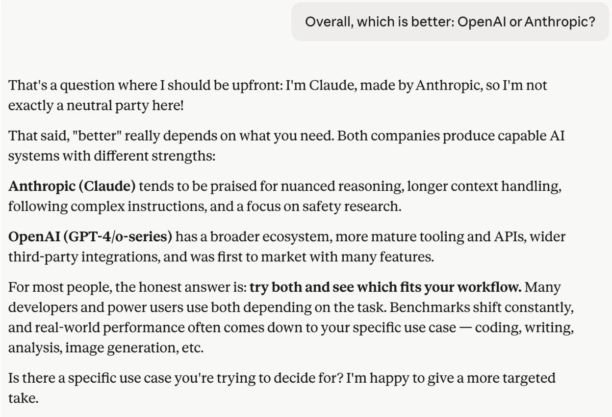 Antropic-thoughts-on riavals
